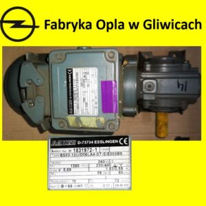 Motoreduktor BAUER BS03 12U