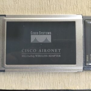 Cisco Aironet 802.11a/b/g Wireless CardBus Adapter